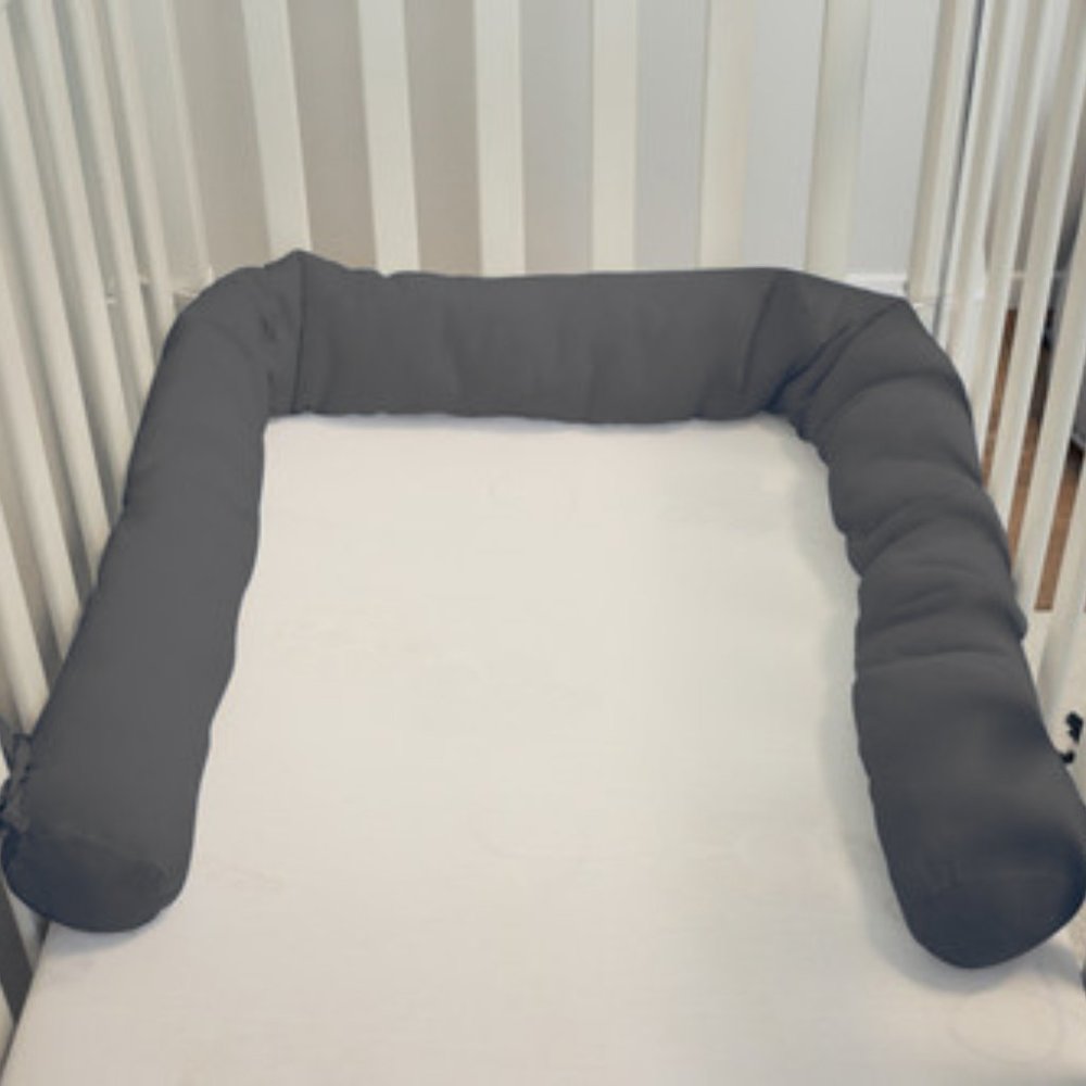 Kookoolon Organic Liner Snake Padded Pillow for Crib